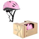 MTV65 RÓŻOWY ROZM. S (47-55 cm)KASK DZIECIĘCY NILS EXTREME