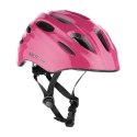 Różowy Kask dla Dziecka z LED Rozmiar XS (43-49 cm) - Wygodny i Bezpieczny