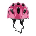 Różowy Kask dla Dziecka z LED Rozmiar XS (43-49 cm) - Wygodny i Bezpieczny