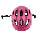 Różowy Kask dla Dziecka z LED Rozmiar XS (43-49 cm) - Wygodny i Bezpieczny