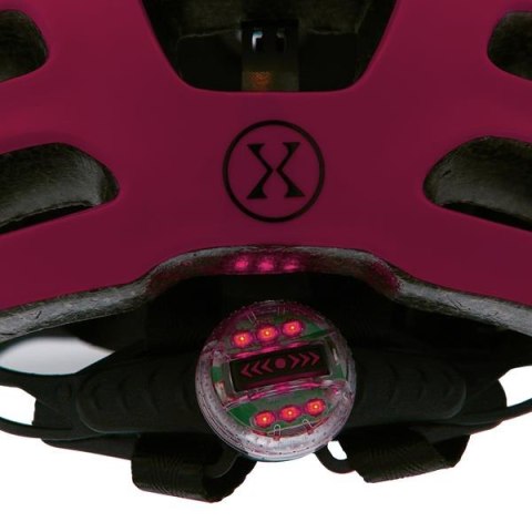 Różowy Kask dla Dziecka z LED Rozmiar XS (43-49 cm) - Wygodny i Bezpieczny Różowy Kask dla Dziecka z LED Rozmiar XS (43-49 cm) - Wygodny i Bezpieczny