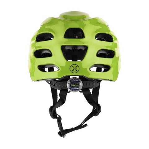 Kask Zielony Dla Dziecka LED Rozmiar XS 43-49 cm- Bezpieczny Wygodny Pianka Kask Zielony Dla Dziecka LED Rozmiar XS 43-49 cm- Bezpieczny Wygodny Pianka