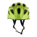 Kask Zielony Dla Dziecka LED Rozmiar XS 43-49 cm- Bezpieczny Wygodny Pianka