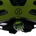 Kask Zielony Dla Dziecka LED Rozmiar XS 43-49 cm- Bezpieczny Wygodny Pianka