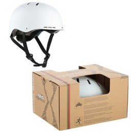 Kask NILS EXTREME MTW03 Biały Rozm. L (54-62 cm) - Bezpieczeństwo i Styl