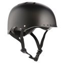 Kask Czarno-Czerwony Wytrzymały Dość Mocno Zabudowany Rozmiar L 54-62 cm
