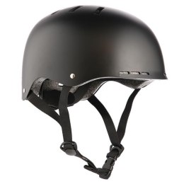 Kask Czarno-Czerwony Wytrzymały Dość Mocno Zabudowany Rozmiar L 52-59 cm