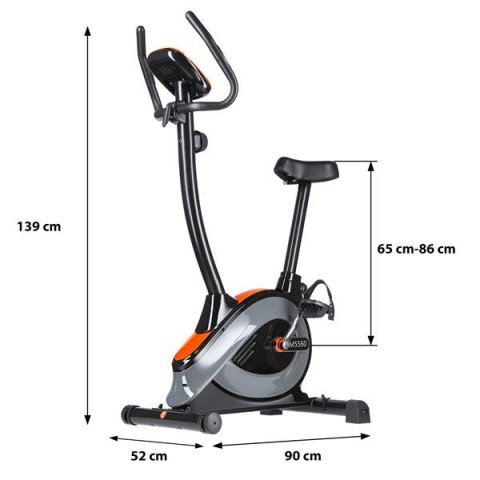Rower stacjonarny magnetyczny M5560-i HMS z Bluetooth i Kinomap Rower stacjonarny magnetyczny M5560-i HMS z Bluetooth i Kinomap