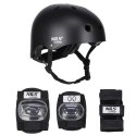 Kask MR290 + Ochraniacze H230 Zestaw Czarny Rozm. M Nils Extreme