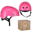 Kask z Ochraniaczami Zestaw Różowy MR290+H230 Rozm. S Nils Extreme