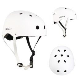 Kask NILS EXTREME MTW001 BIAŁY ROZMIAR S (52-56CM)Bezpieczeństwo i Komfort!