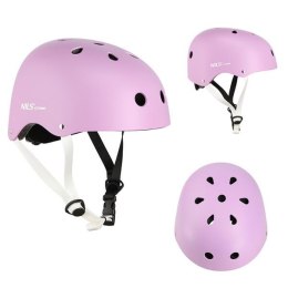 Kask NILS EXTREME MTW001 FIOLETOWY ROZMIAR M (55-58CM)
