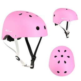Kask Nils Extreme MTW001 Różowy Rozm. XS (48-52cm) - Bezpieczna Zabawa