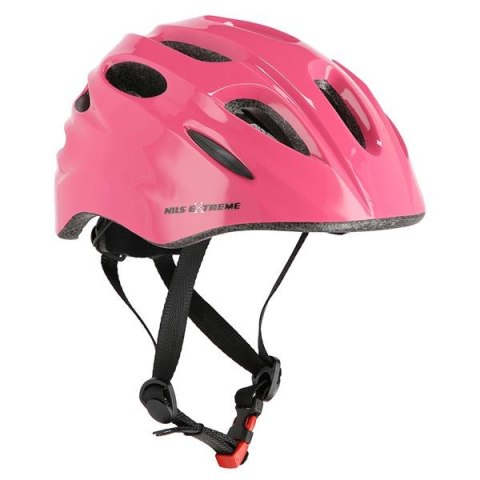 Kask z ochraniaczami MTW01+H210 RÓŻOWY rozm. S 44 - 50 Zestaw Nils Extreme Kask z ochraniaczami MTW01+H210 RÓŻOWY rozm. S 44 - 50 Zestaw Nils Extreme