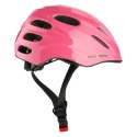 Kask z ochraniaczami MTW01+H210 RÓŻOWY rozm. S 44 - 50 Zestaw Nils Extreme