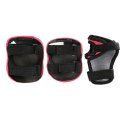 Kask z ochraniaczami MTW01+H210 RÓŻOWY rozm. S 44 - 50 Zestaw Nils Extreme