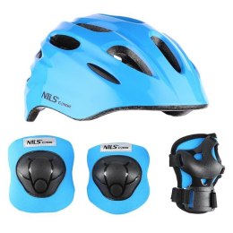 Kask i Ochraniacze MTW01+H210 Niebieski XS - Dziecięca Ochrona i Styl