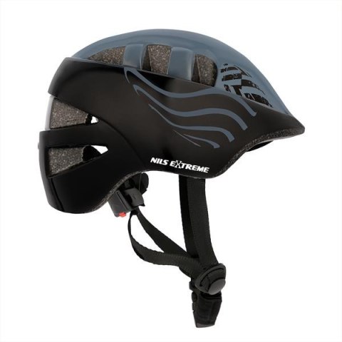 Kask Dziecięcy Nils Extreme MTW08 CZARNY Rozmiar S (51-57 cm) – Bezpieczny! Kask Dziecięcy Nils Extreme MTW08 CZARNY Rozmiar S (51-57 cm) – Bezpieczny!