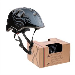 Kask Dziecięcy Nils Extreme MTW08 CZARNY Rozmiar S (51-57 cm) – Bezpieczny!