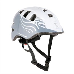 Kask Dziecięcy NILS EXTREME MTW08 Szary Rozmiar XS (47-56 cm) - Bezpieczny