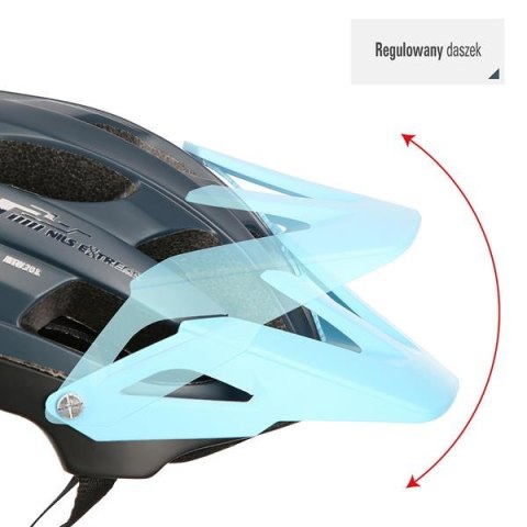 MTW208 GRANATOWO-NIEBIESKI ROZM. L (55-61CM) KASK NILS EXTREME MTW208 GRANATOWO-NIEBIESKI ROZM. L (55-61CM) KASK NILS EXTREME