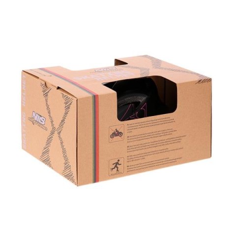 Kask NILS EXTREME MTW291 CZARNO-RÓŻOWY ROZM. M (51-60CM) - Bezpieczny Kask NILS EXTREME MTW291 CZARNO-RÓŻOWY ROZM. M (51-60CM) - Bezpieczny