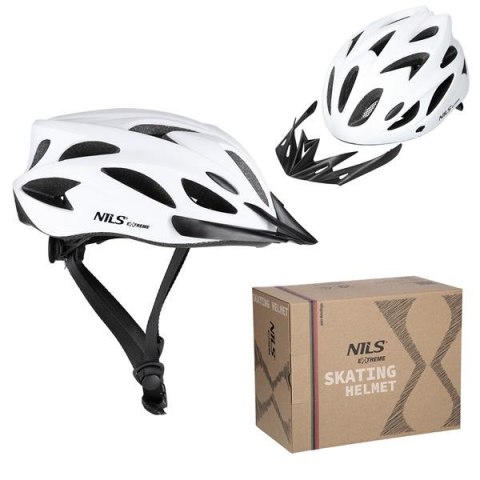 Kask MTB NILS EXTREME MTW291 L (55-61cm) In-Mold - Bezpieczeństwo i Komfort Kask MTB NILS EXTREME MTW291 L (55-61cm) In-Mold - Bezpieczeństwo i Komfort