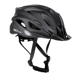 Kask MTW291 CZARNY ROZM. L (55-61CM) NILS EXTREME | Bezpieczeństwo i Styl