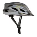 MTW291 SZARO-CZARNY KASK NILS EXTREME ROZM. L (55-61CM) – BEZPIECZEŃSTWO