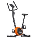 RW3011 Rower mechaniczny One Fitness czarno-pomarańczowy siodełko regulowane