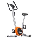RW3011 Rower mechaniczny One Fitness srebrno-pomarańczowy regulowany