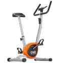 RW3011 Rower mechaniczny One Fitness srebrno-pomarańczowy regulowany