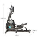 H6319 trenażer eliptyczny magnetyczny HMS premium orbitrek 7kg 24 programy