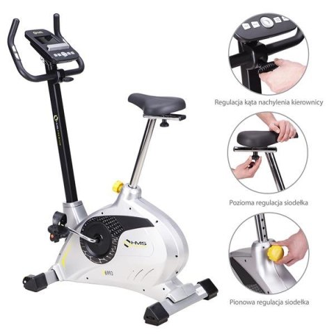 M6993 rower stacjonarny magnetyczny programowany HMS PREMIUM 8kg M6993 rower stacjonarny magnetyczny programowany HMS PREMIUM 8kg