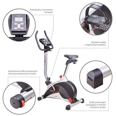 M6995 rower stacjonarny magnetyczny HMS 7kg 16 poziomów 24 programy M6995 rower stacjonarny magnetyczny HMS 7kg 16 poziomów 24 programy