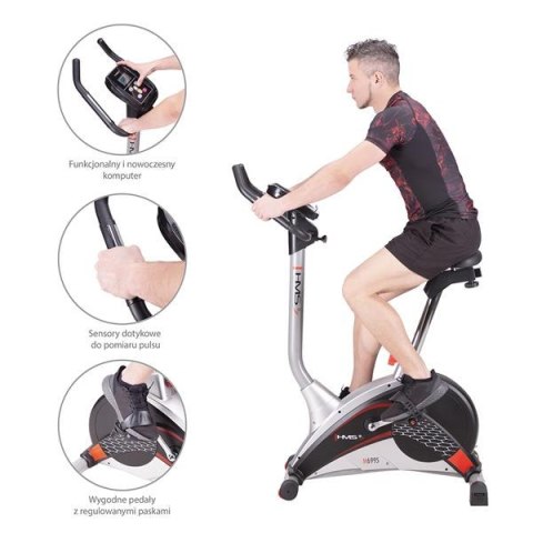 M6995 rower stacjonarny magnetyczny HMS 7kg 16 poziomów 24 programy M6995 rower stacjonarny magnetyczny HMS 7kg 16 poziomów 24 programy