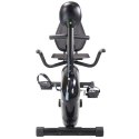 R9259 Poziomy rower stacjonarny magnetyczny HMS 9 kg biało-zielony