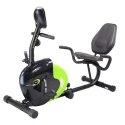 R9259 Poziomy rower stacjonarny magnetyczny HMS 9 kg biało-zielony