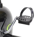 R9259 Poziomy rower stacjonarny magnetyczny HMS 9 kg biało-zielony