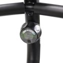 R9259 Poziomy rower stacjonarny magnetyczny HMS 9 kg biało-zielony