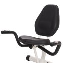 R9259 Poziomy rower magnetyczny HMS 9 kg biało-zielony z oparciem