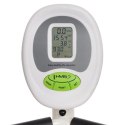 R9259 Poziomy rower magnetyczny HMS 9 kg biało-zielony z oparciem
