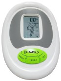 R9259 Poziomy rower magnetyczny HMS 9 kg biało-zielony z oparciem