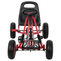 GOKART AUTO NA PEDAŁY ENERO 01 CZERWONY