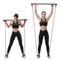 DC30 Drążek do pilatesu z gumami oporowymi HMS 1–13 kg