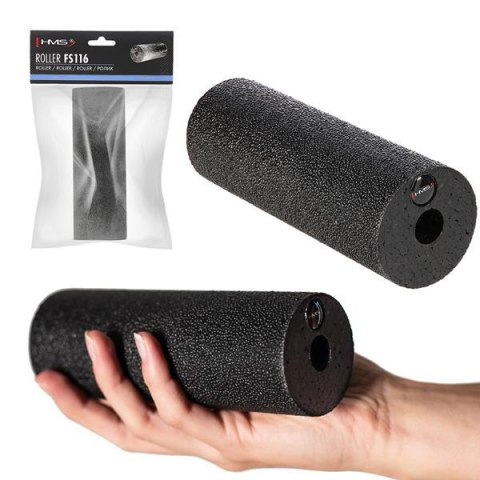 FS116 BLACK 15CM WAŁEK/ROLLER FITNESS HMS FS116 BLACK 15CM WAŁEK/ROLLER FITNESS HMS