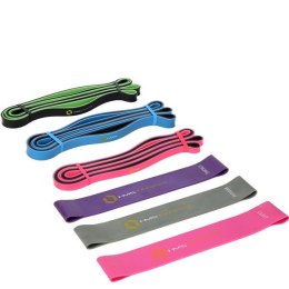 GU04 GU06 PRO SET Zestaw Gum do Ćwiczeń HMS PREMIUM - Trening Całego Ciała