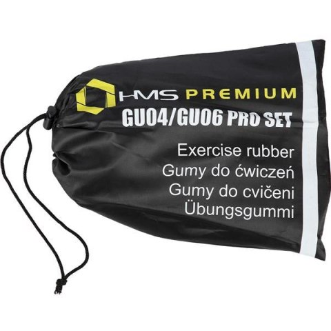 GU04 GU06 PRO SET Zestaw Gum do Ćwiczeń HMS PREMIUM - Trening Całego Ciała GU04 GU06 PRO SET Zestaw Gum do Ćwiczeń HMS PREMIUM - Trening Całego Ciała