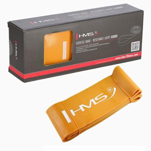GU05 ORANGE 101 x 4.5 x 2080 MM GUMA DO ĆWICZEŃ HMS GU05 ORANGE 101 x 4.5 x 2080 MM GUMA DO ĆWICZEŃ HMS