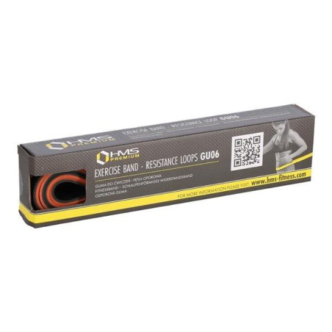 GU06 POMARAŃCZOWO-CZARNA 29 x 5 x 2250 MM GUMA DO ĆWICZEŃ HMS GU06 POMARAŃCZOWO-CZARNA 29 x 5 x 2250 MM GUMA DO ĆWICZEŃ HMS